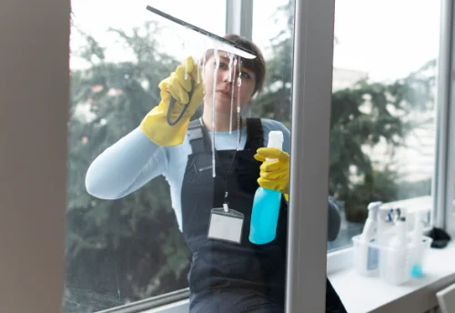 Nettoyage de vitres intérieures et extérieures à Cernex